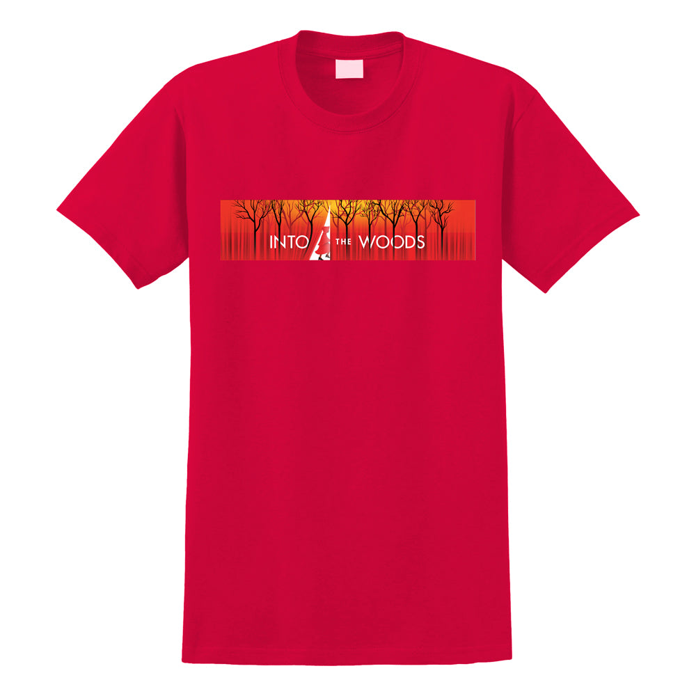 Into the Woods Red Logo Tee