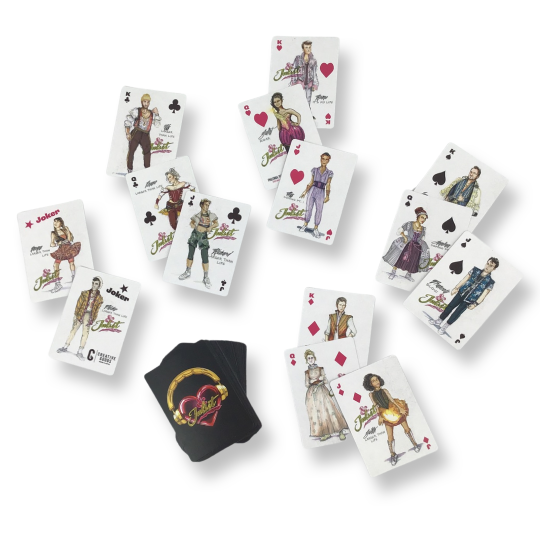 &Juliet the Broadway Musical - Playing Cards