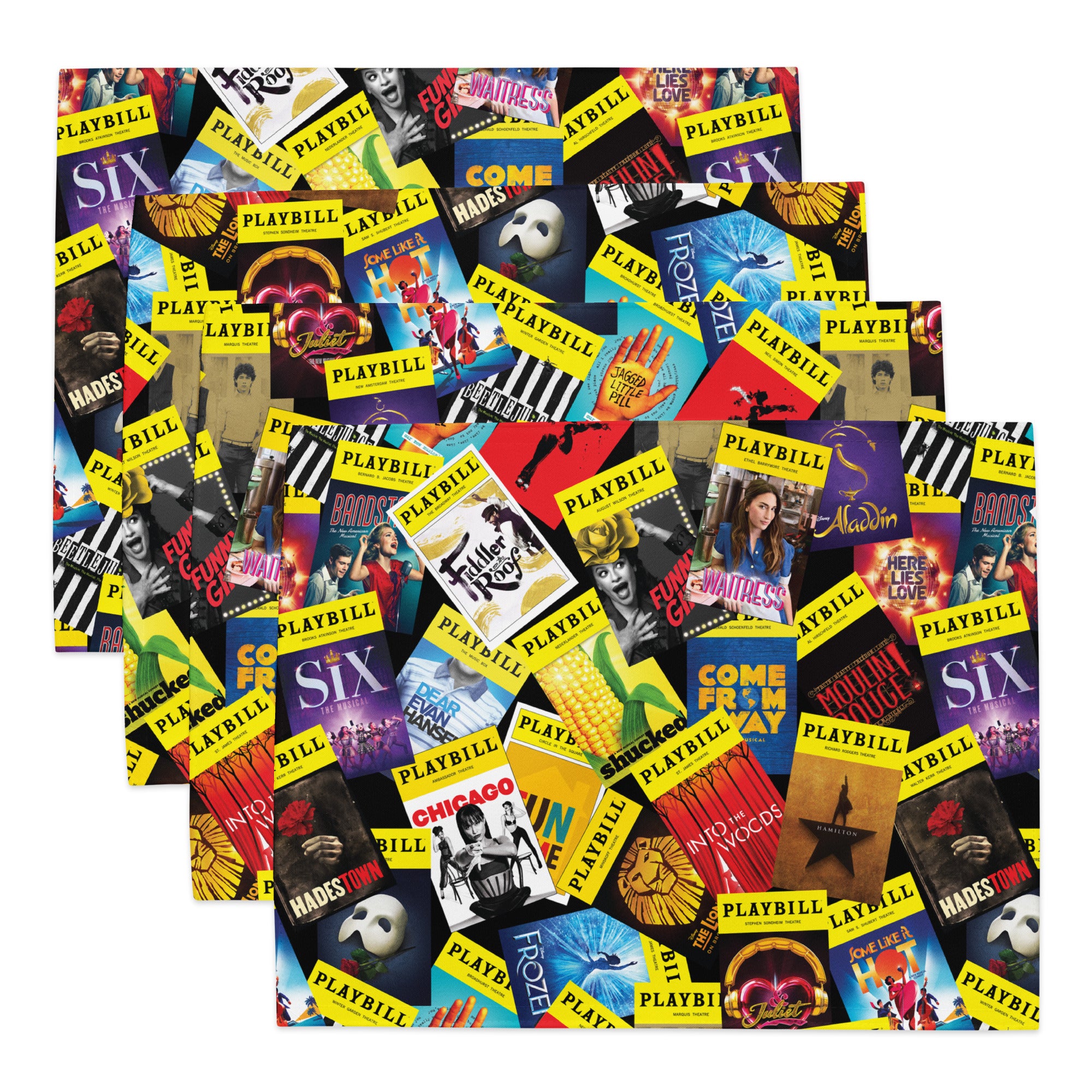 Playbill Covers - Placemat Set