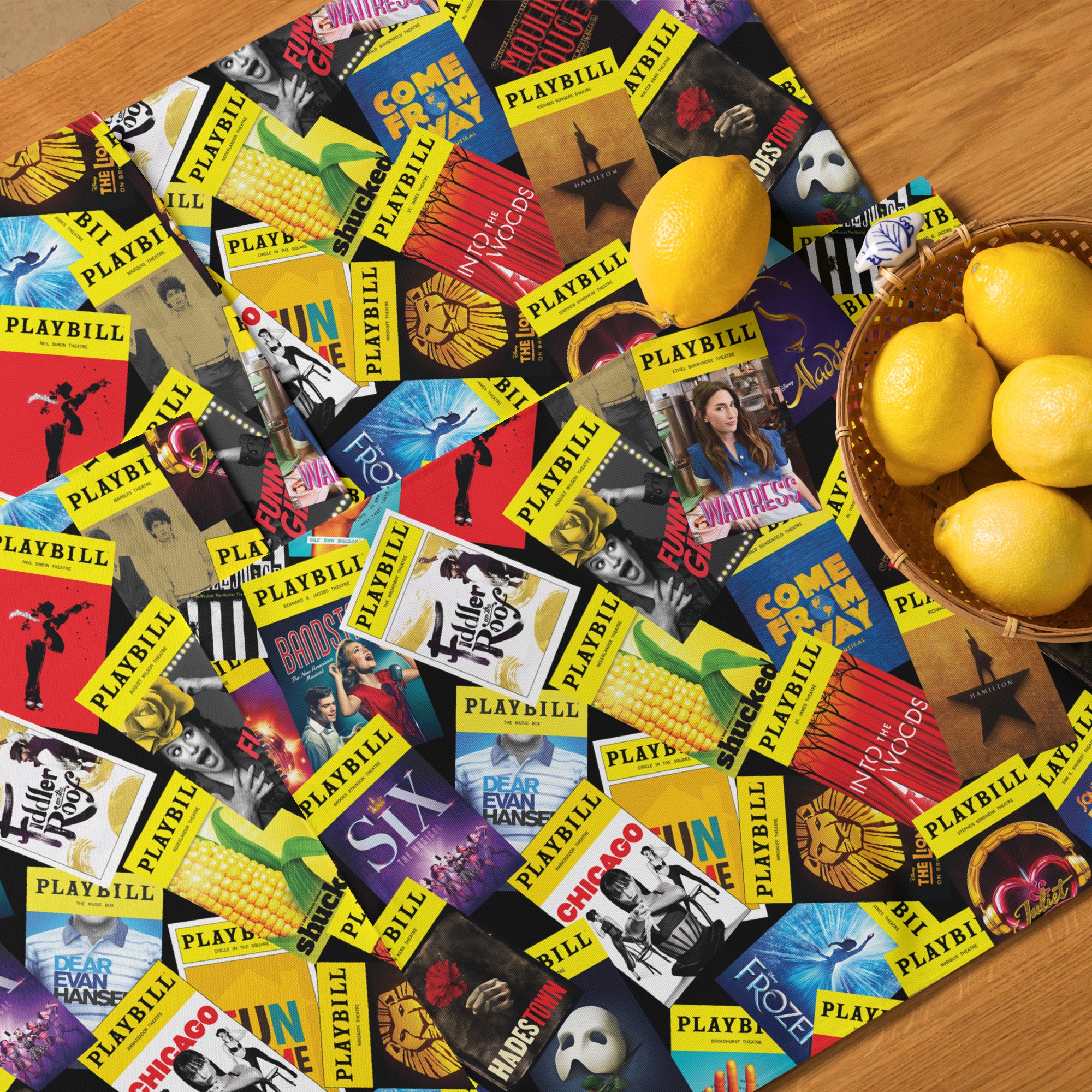 Playbill Covers - Placemat Set