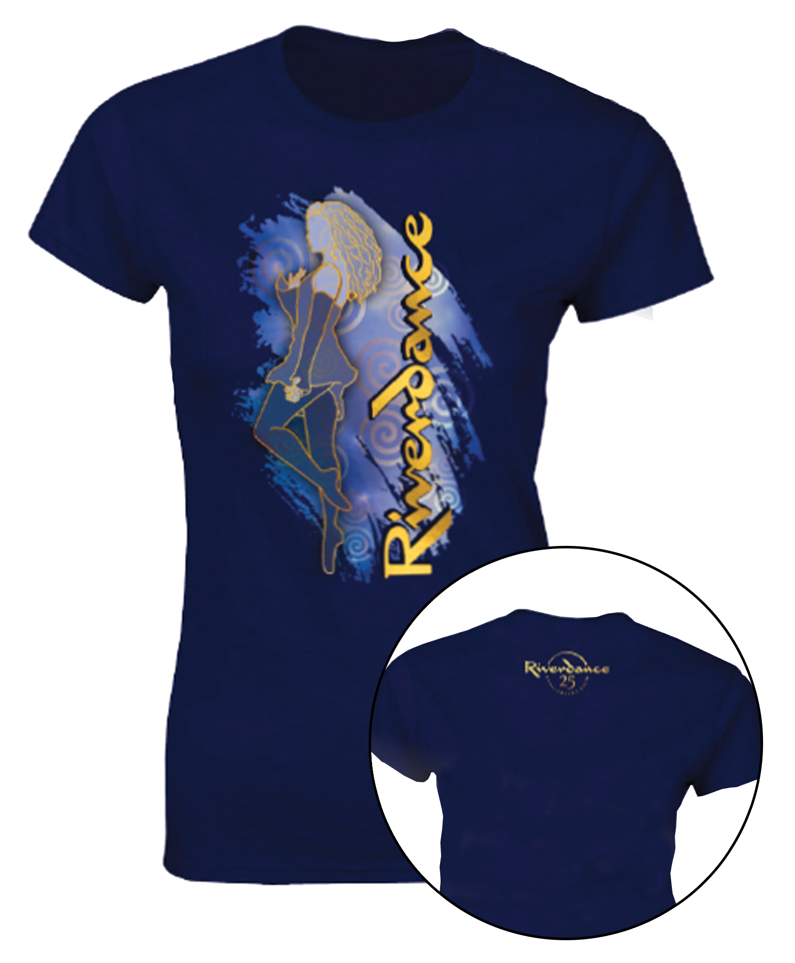 Riverdance 25th Anniversary Ladies T-Shirt
