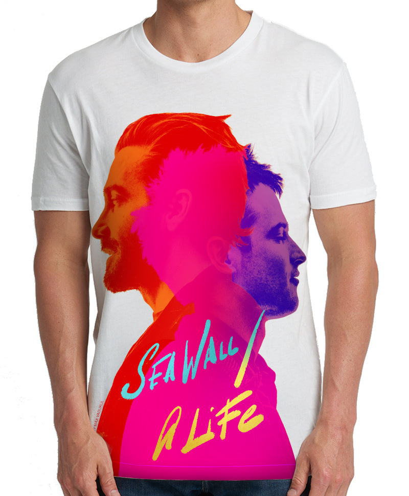 Sea Wall-A Life White Logo T-Shirt