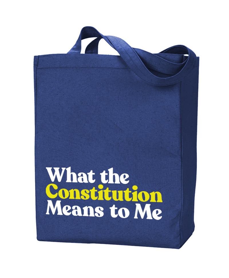 What The Constitution Means To Me Tote Bag