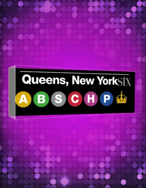 SIX the Broadway Musical - Subway Magnet