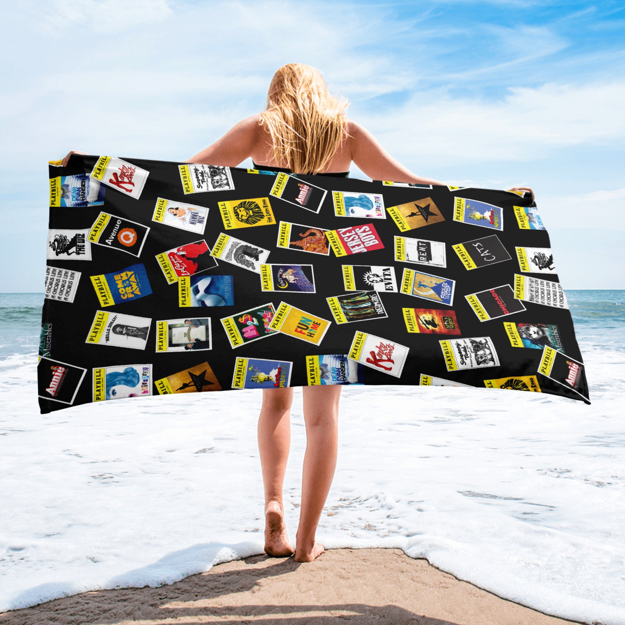 Turkish Beach Towels Black And White Beach Towels Black And White