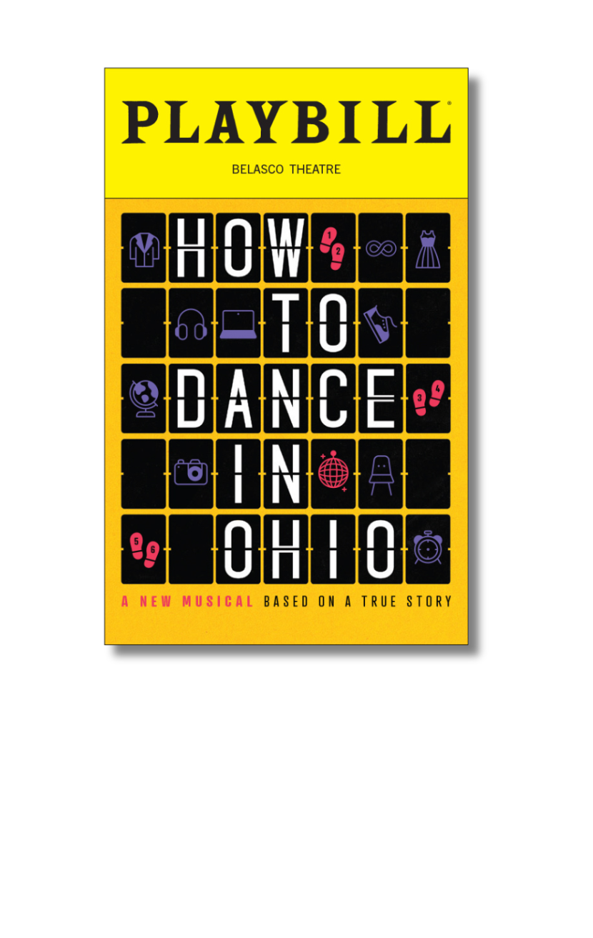 How to Dance in Ohio Playbill Sticker