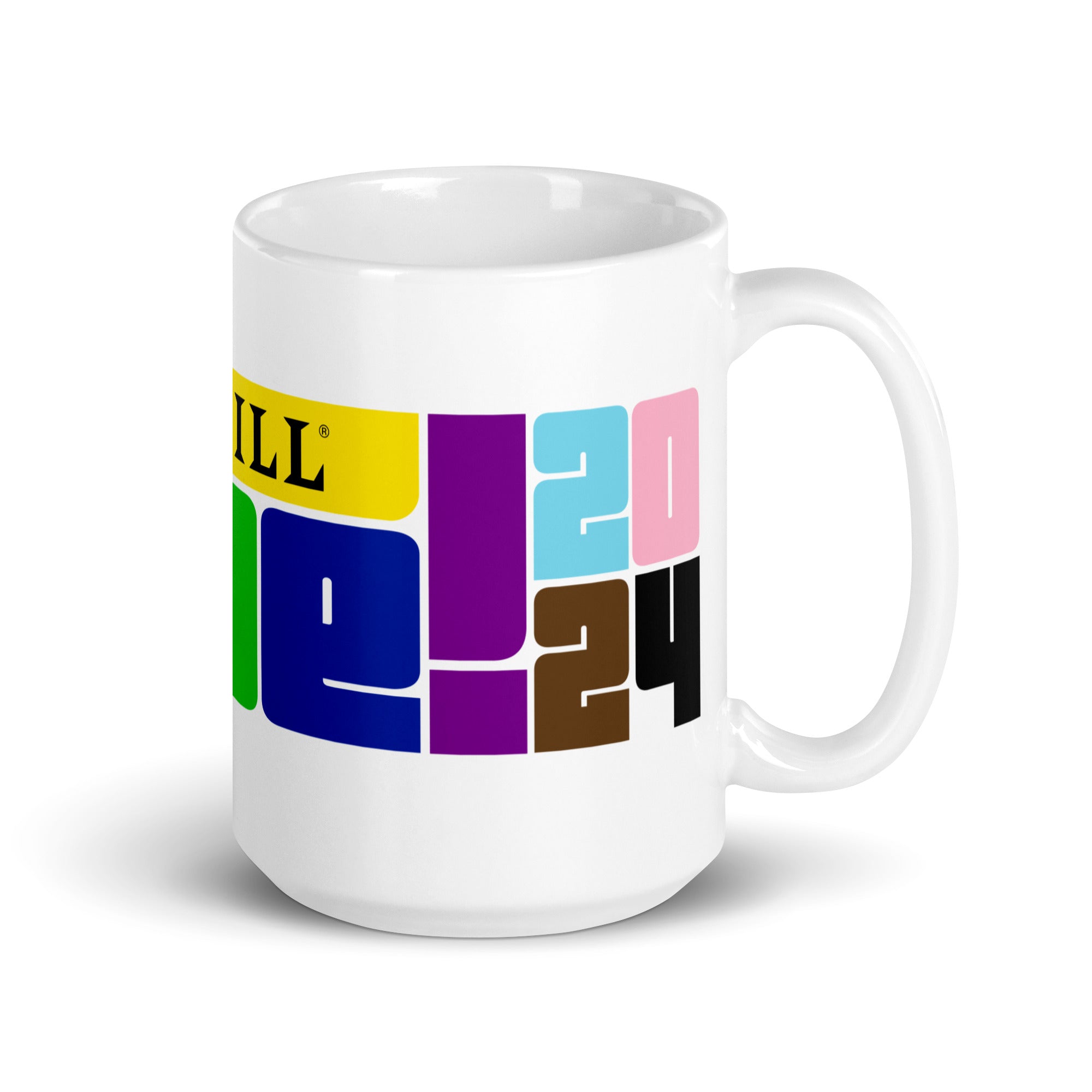 Playbill Pride 2024 - White Glossy Mug