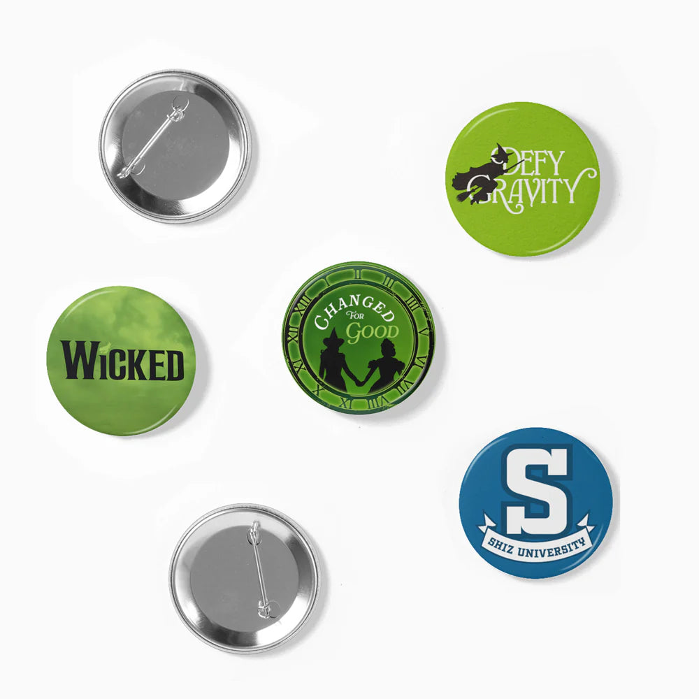 Wicked the Broadway Musical - Button Card