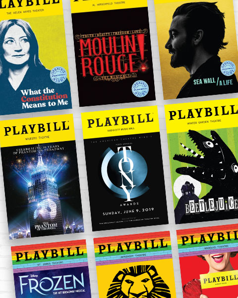 Playbill Gifts  Opening Night and Special Event Playbills